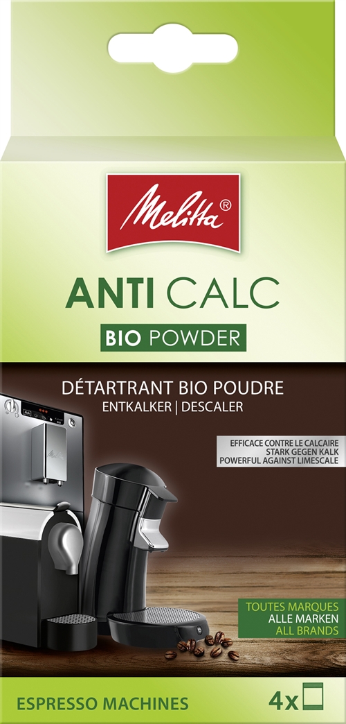 Bio Anti afkalkningspulver til Caffeo 4x40 gr. afkalker